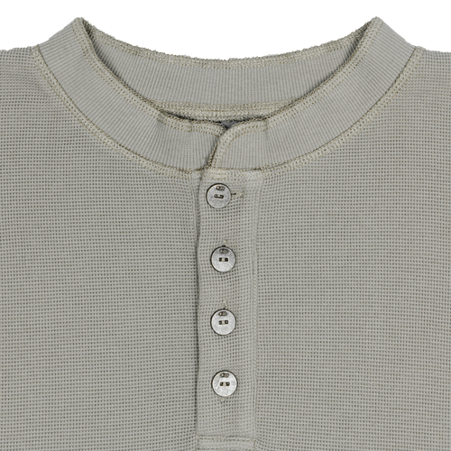 [PRE-ORDER] 626 HENLEY L-S SHIRT - GREY