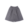 ASYMMETRICAL JORTS - GREY
