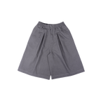 ASYMMETRICAL JORTS - GREY