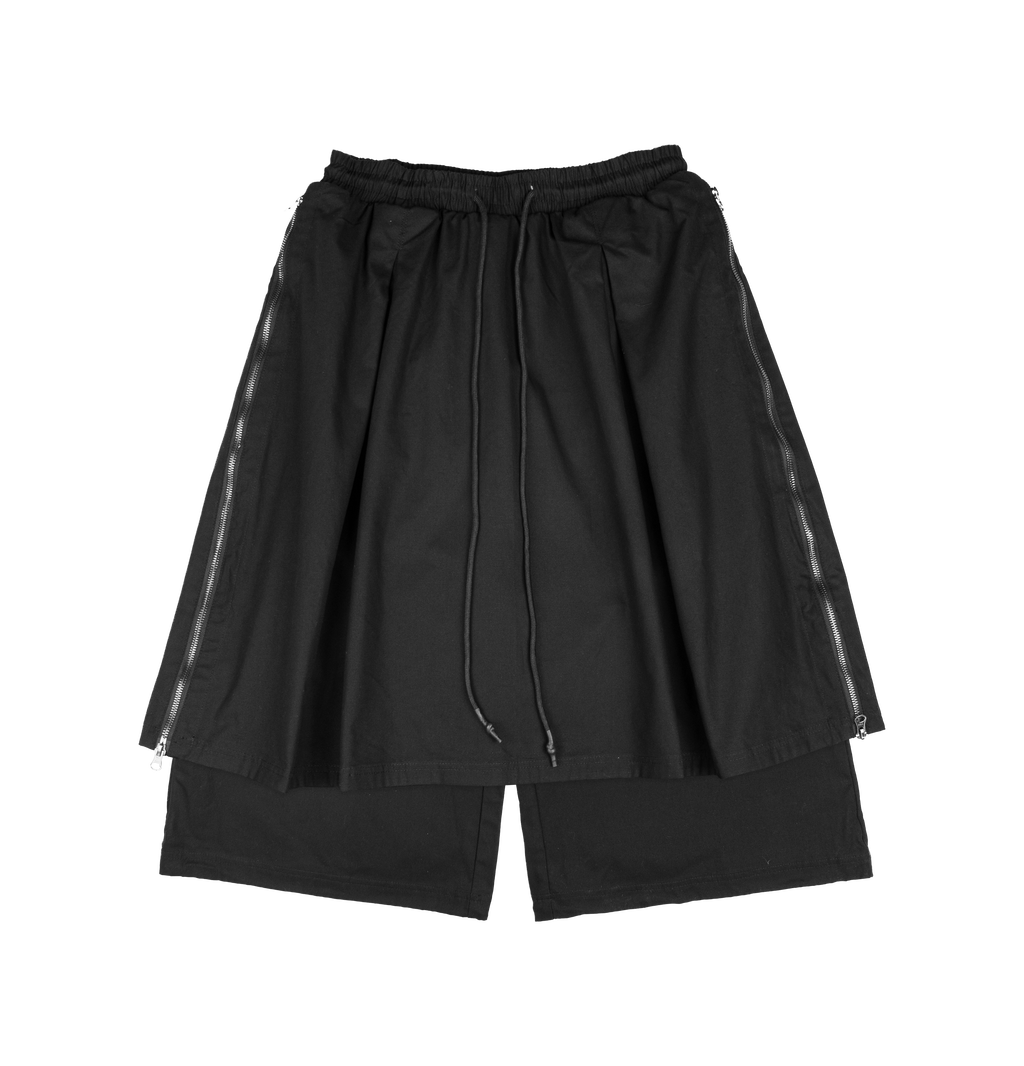 NOBAKAMA JORTS - BLACK