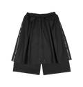 NOBAKAMA JORTS - BLACK