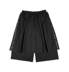 NOBAKAMA JORTS - BLACK