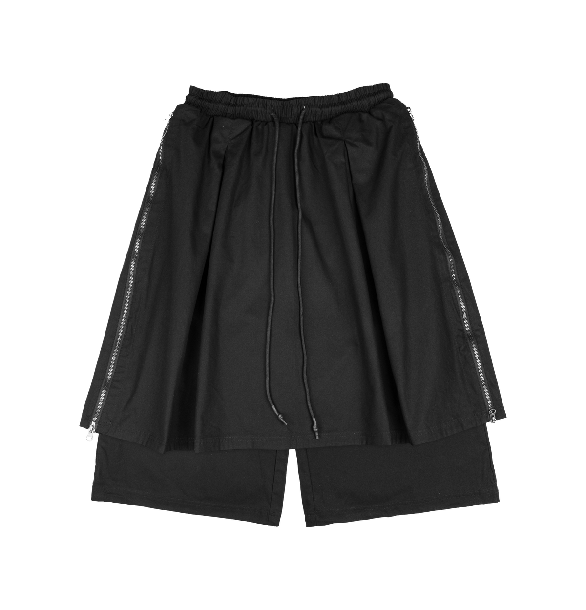 NOBAKAMA JORTS - BLACK