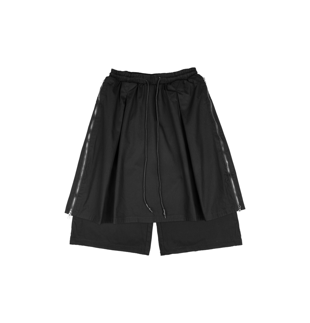 NOBAKAMA JORTS - BLACK
