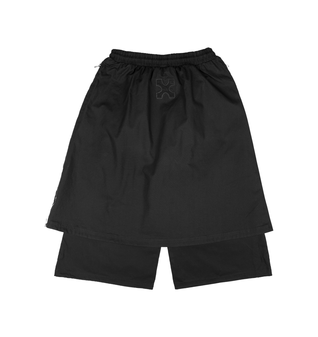 NOBAKAMA JORTS - BLACK