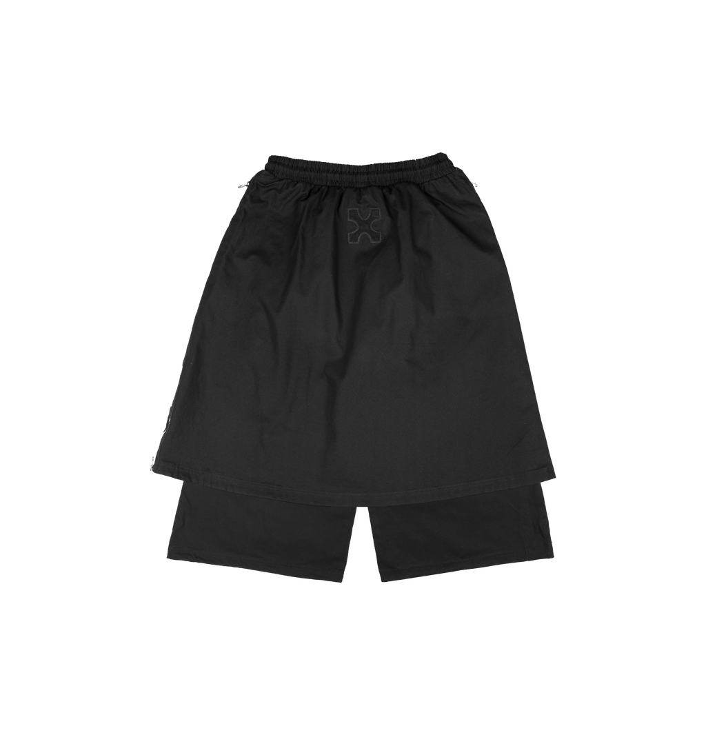 NOBAKAMA JORTS - BLACK