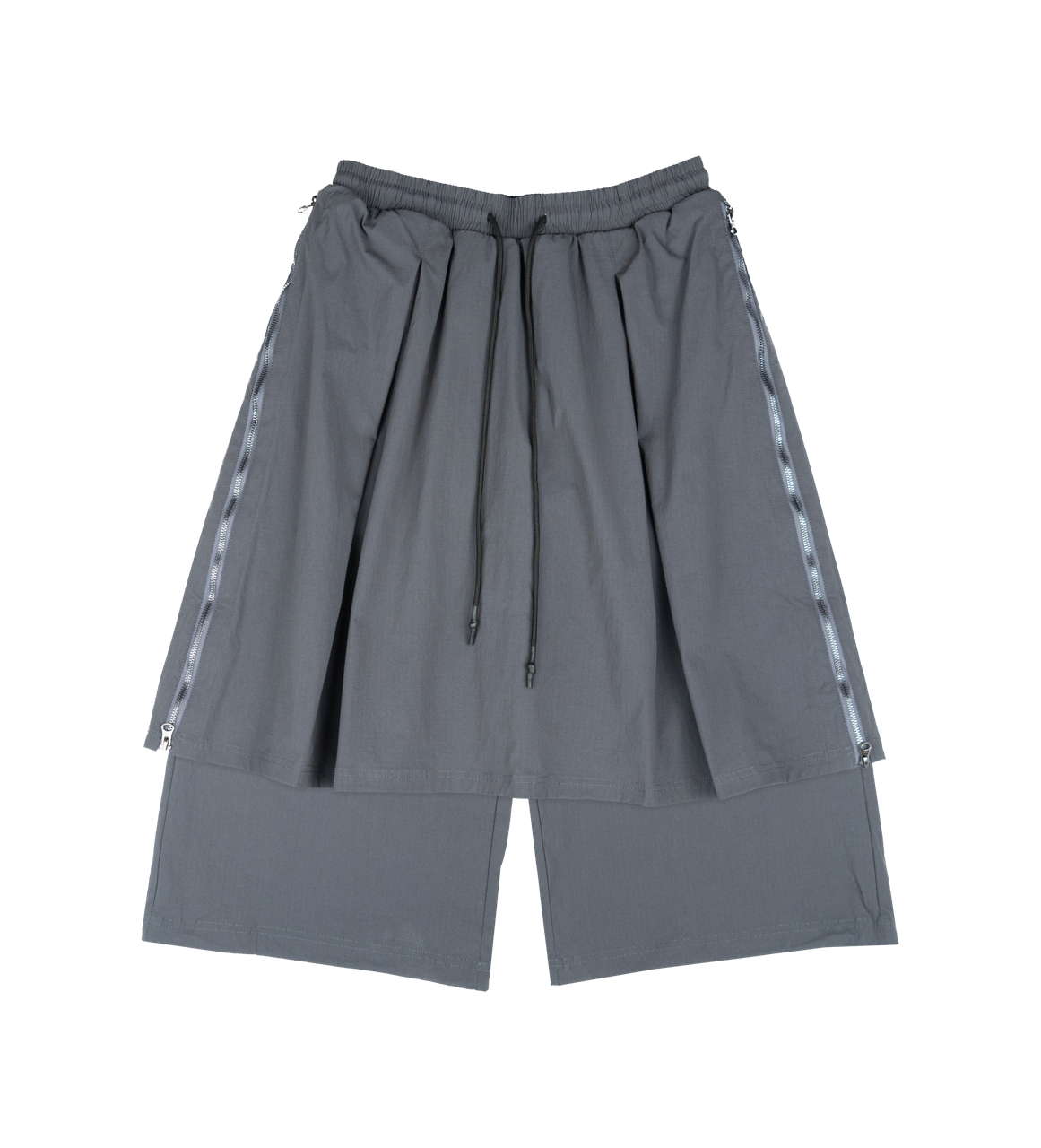 NOBAKAMA JORTS - GREY