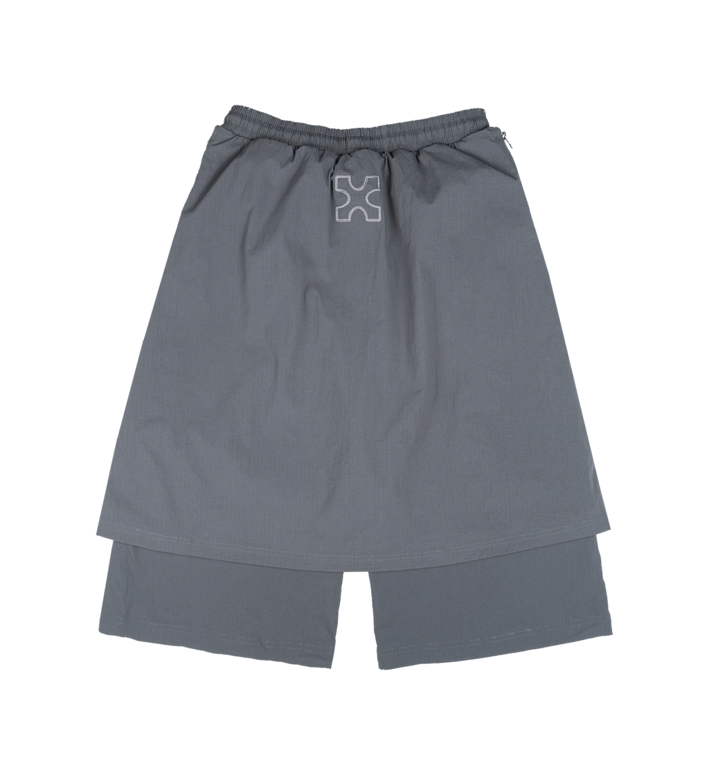 NOBAKAMA JORTS - GREY