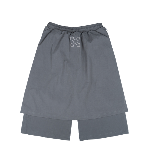 NOBAKAMA JORTS - GREY