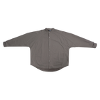 MANDARIN COLLAR L/S SHIRT - GREY