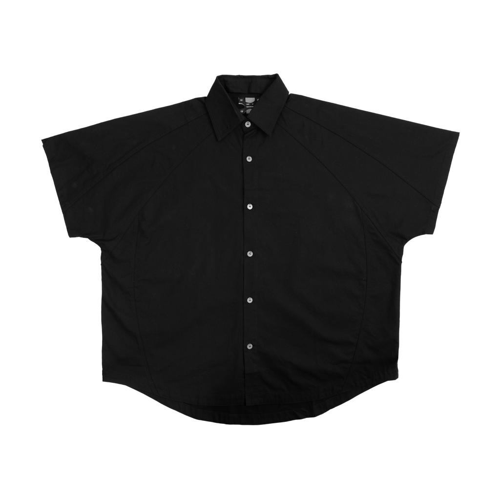 DETACHABLE S-S SHIRT - BLACK