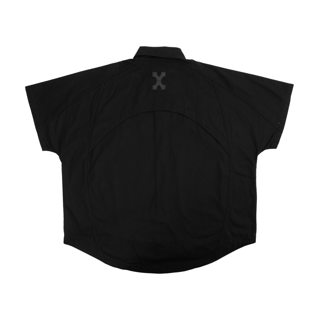 DETACHABLE S-S SHIRT - BLACK