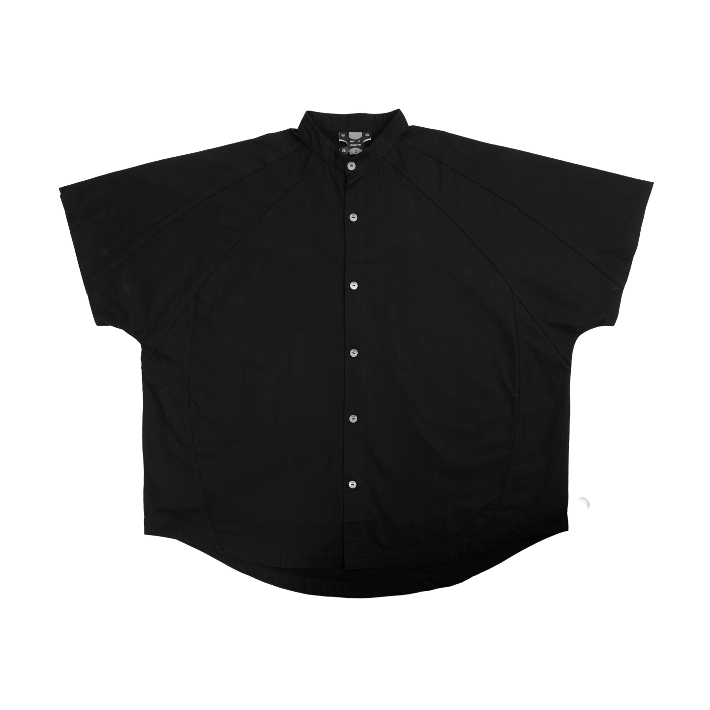 DETACHABLE S-S SHIRT - BLACK