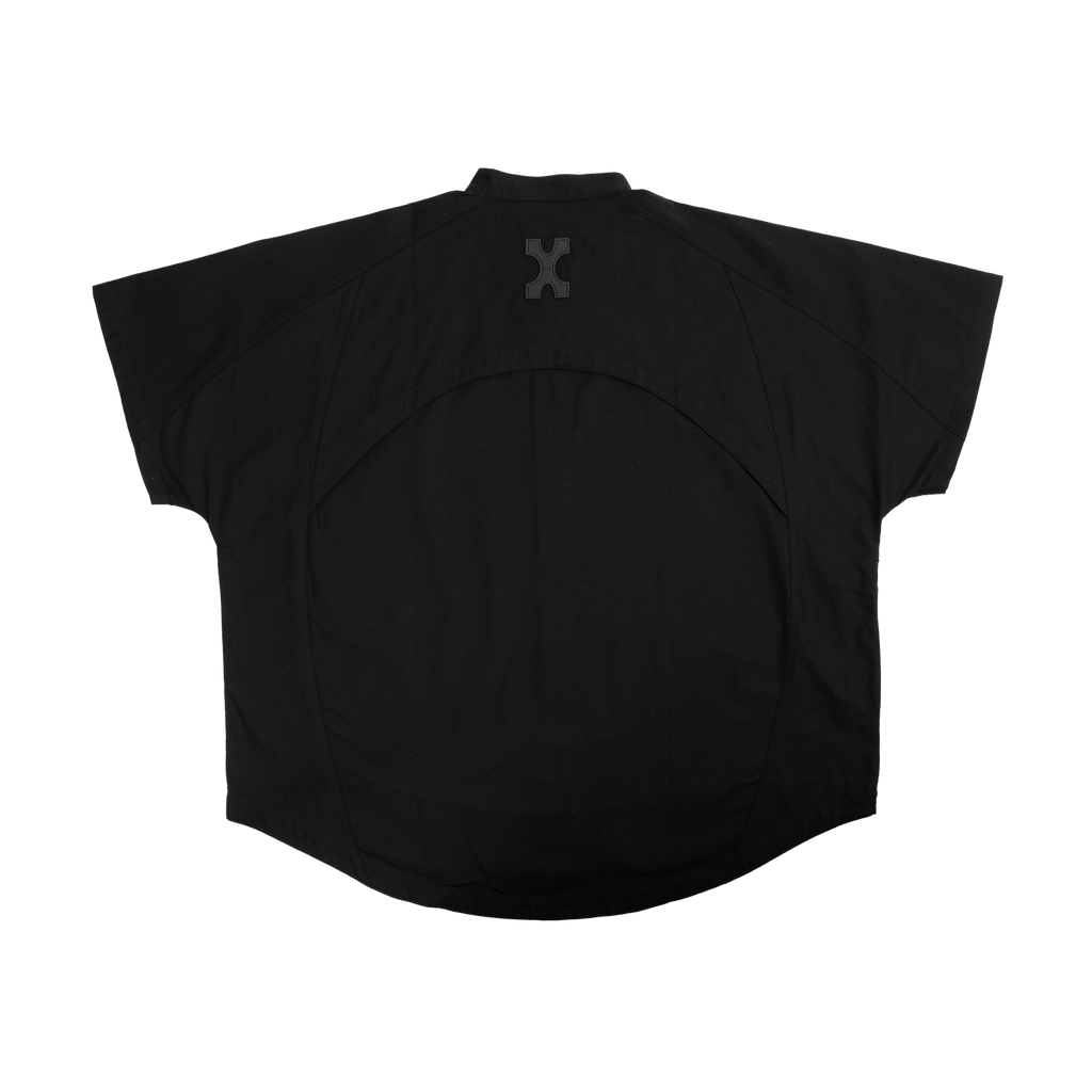 DETACHABLE S-S SHIRT - BLACK