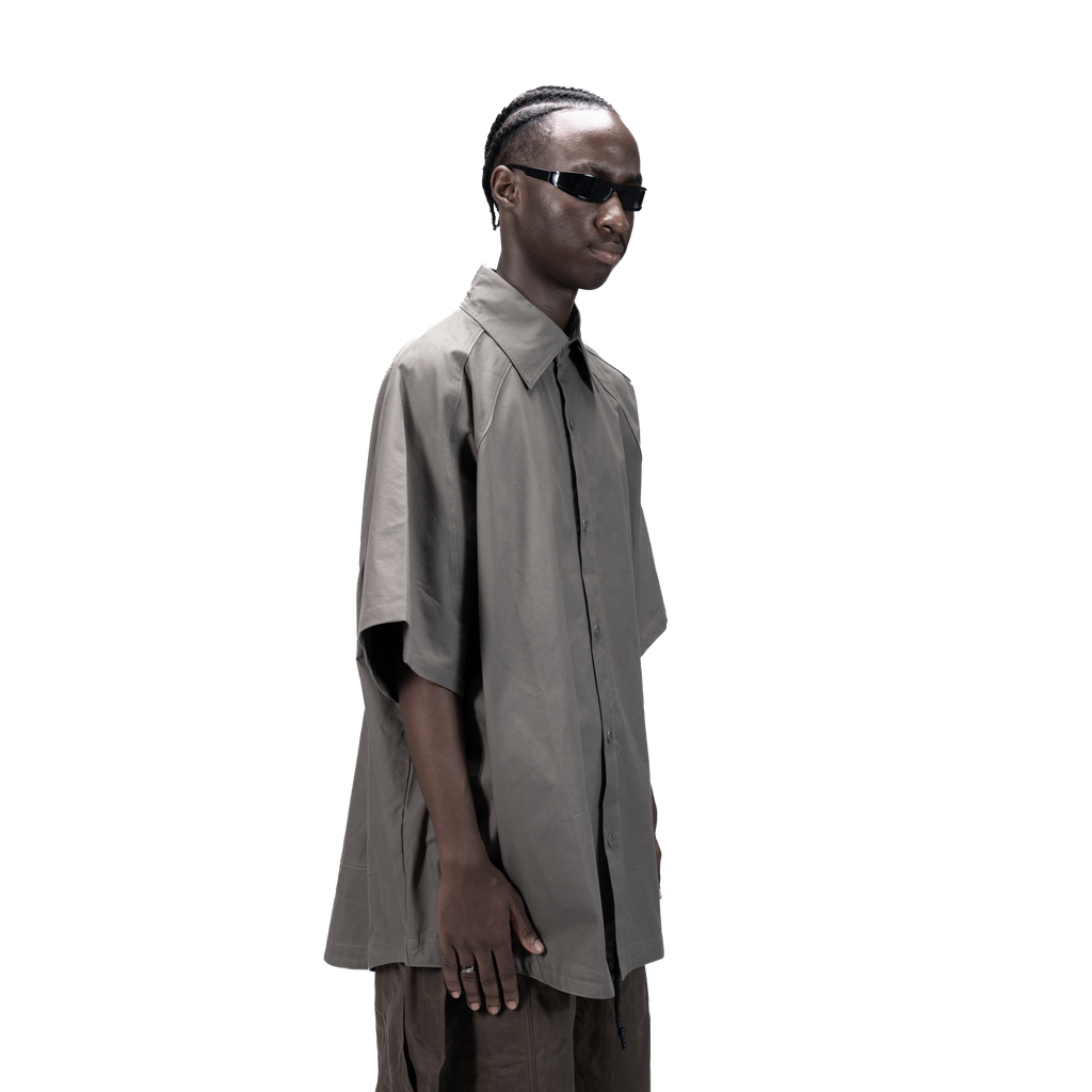 DETACHABLE S-S SHIRT - GREEN