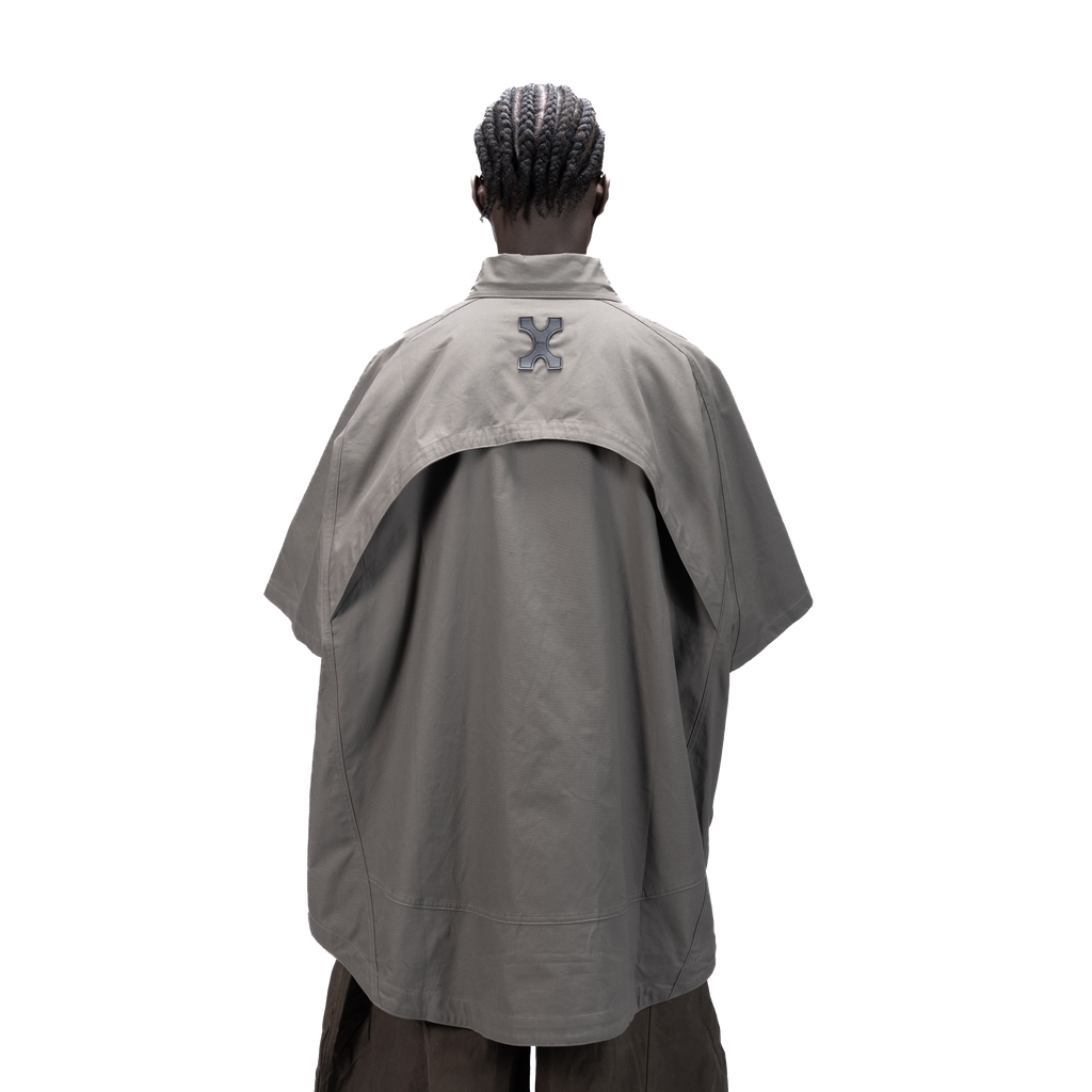 DETACHABLE S-S SHIRT - GREEN