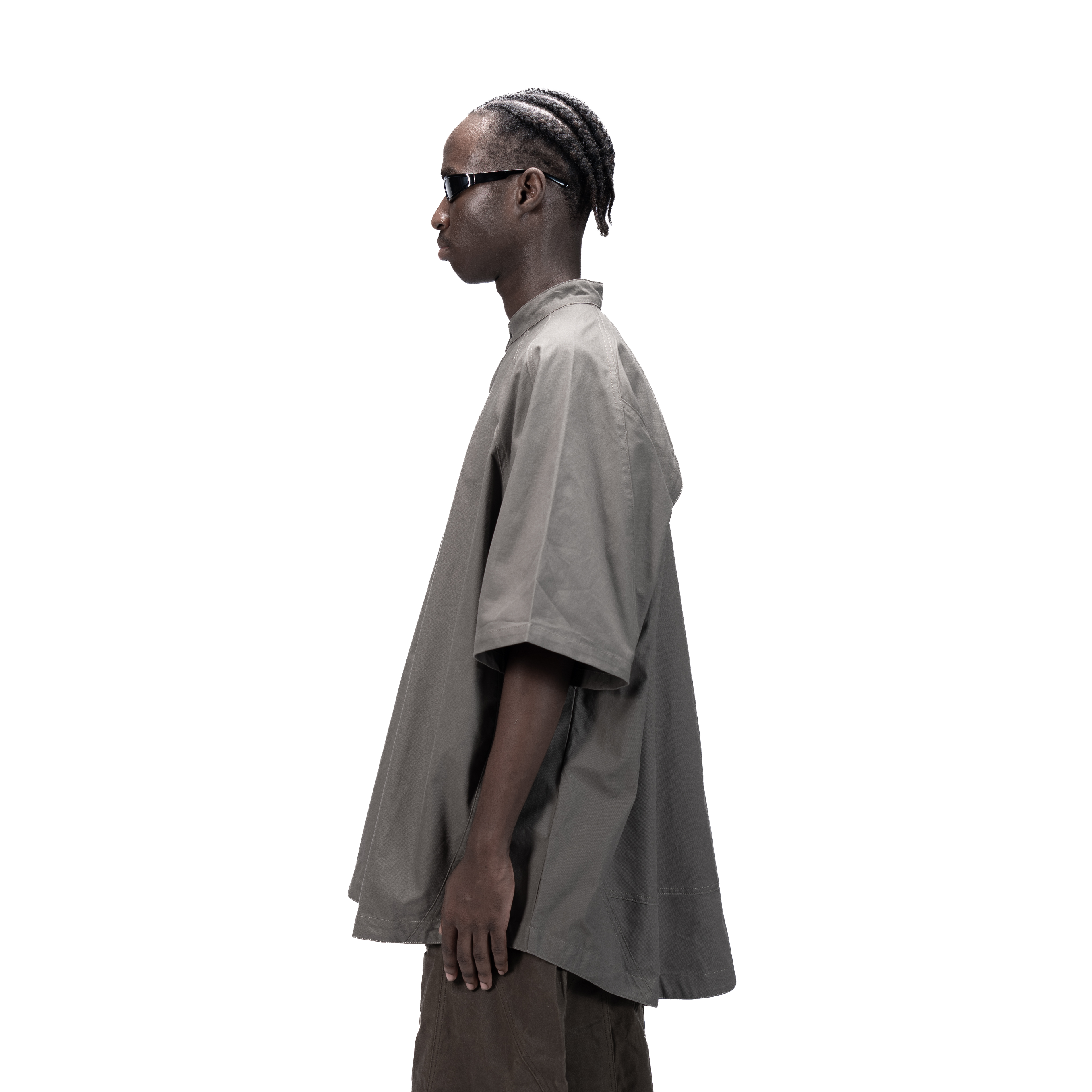 DETACHABLE S-S SHIRT - GREEN