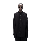 DETACHABLE L-S SHIRT - BLACK