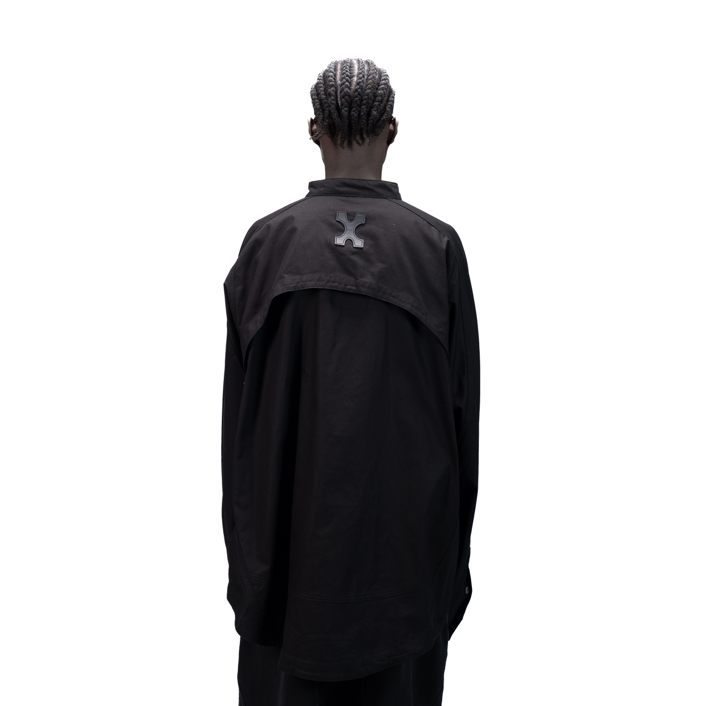 [PRE-ORDER] DETACHABLE L-S SHIRT - BLACK