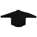 DETACHABLE L-S SHIRT - BLACK
