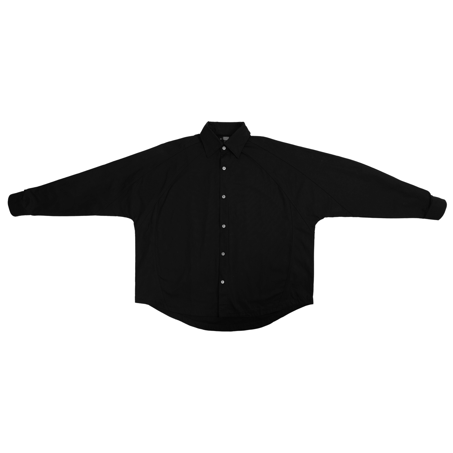 [PRE-ORDER] DETACHABLE L-S SHIRT - BLACK
