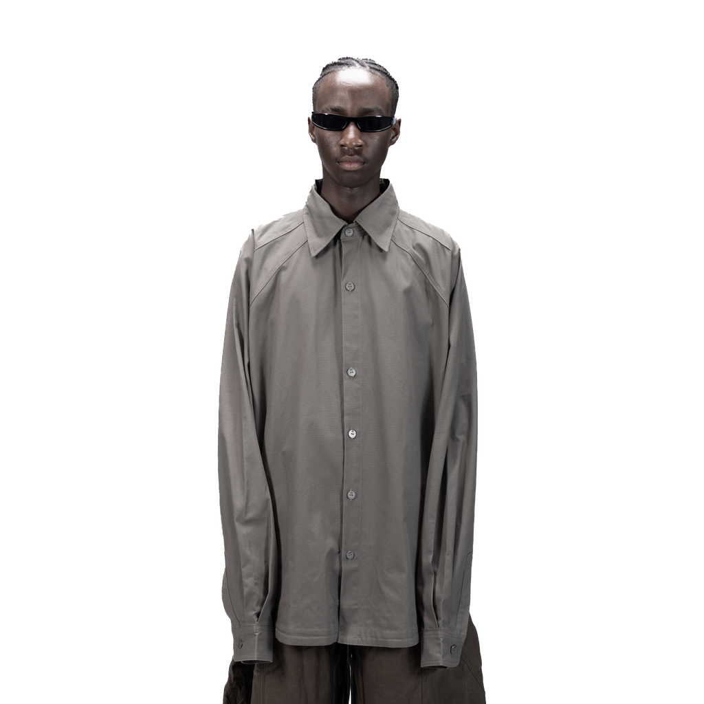 DETACHABLE L-S SHIRT - GREEN