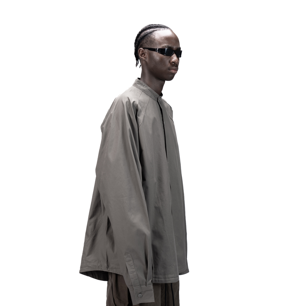 DETACHABLE L-S SHIRT - GREEN