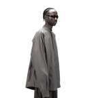 DETACHABLE L-S SHIRT - GREEN