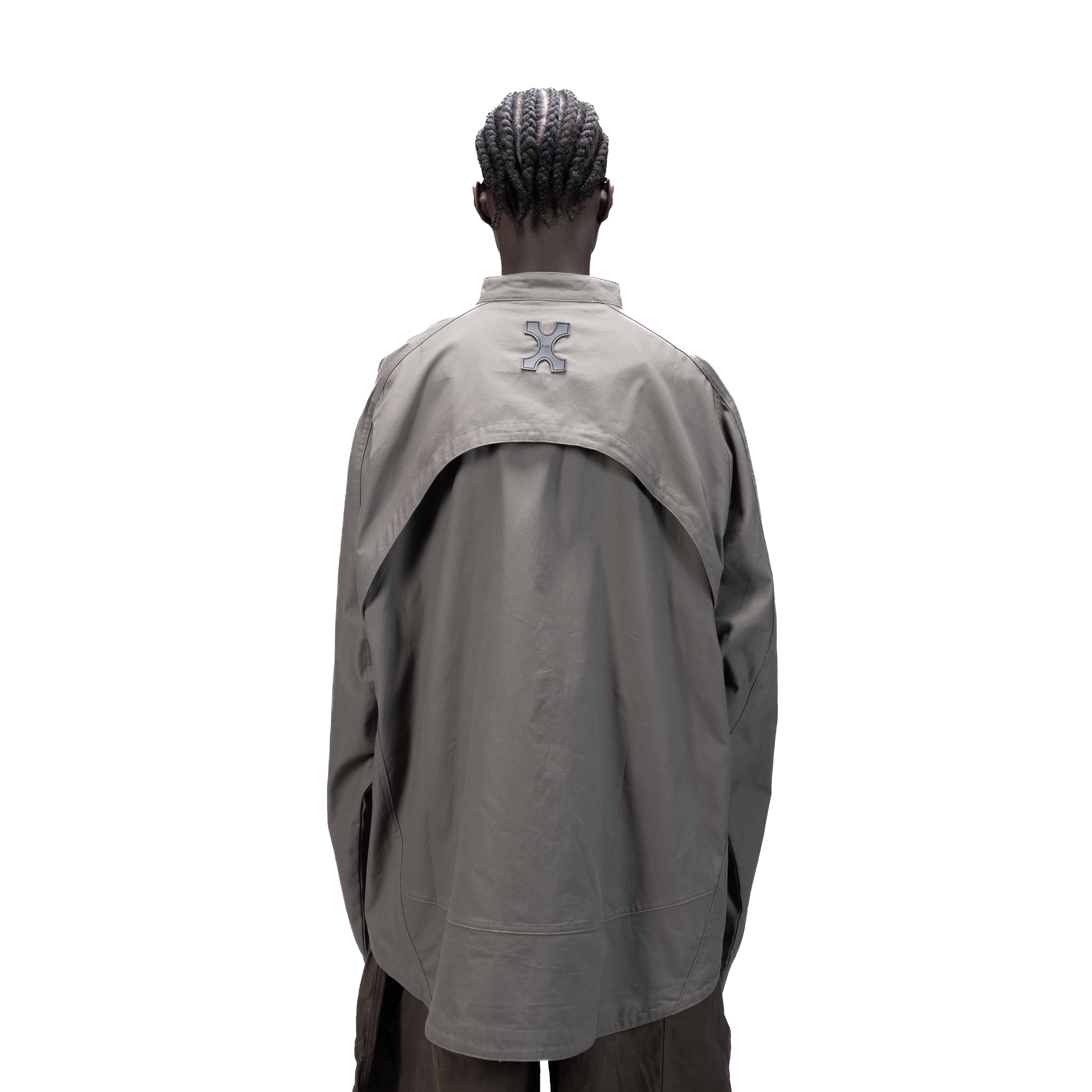 DETACHABLE L-S SHIRT - GREEN