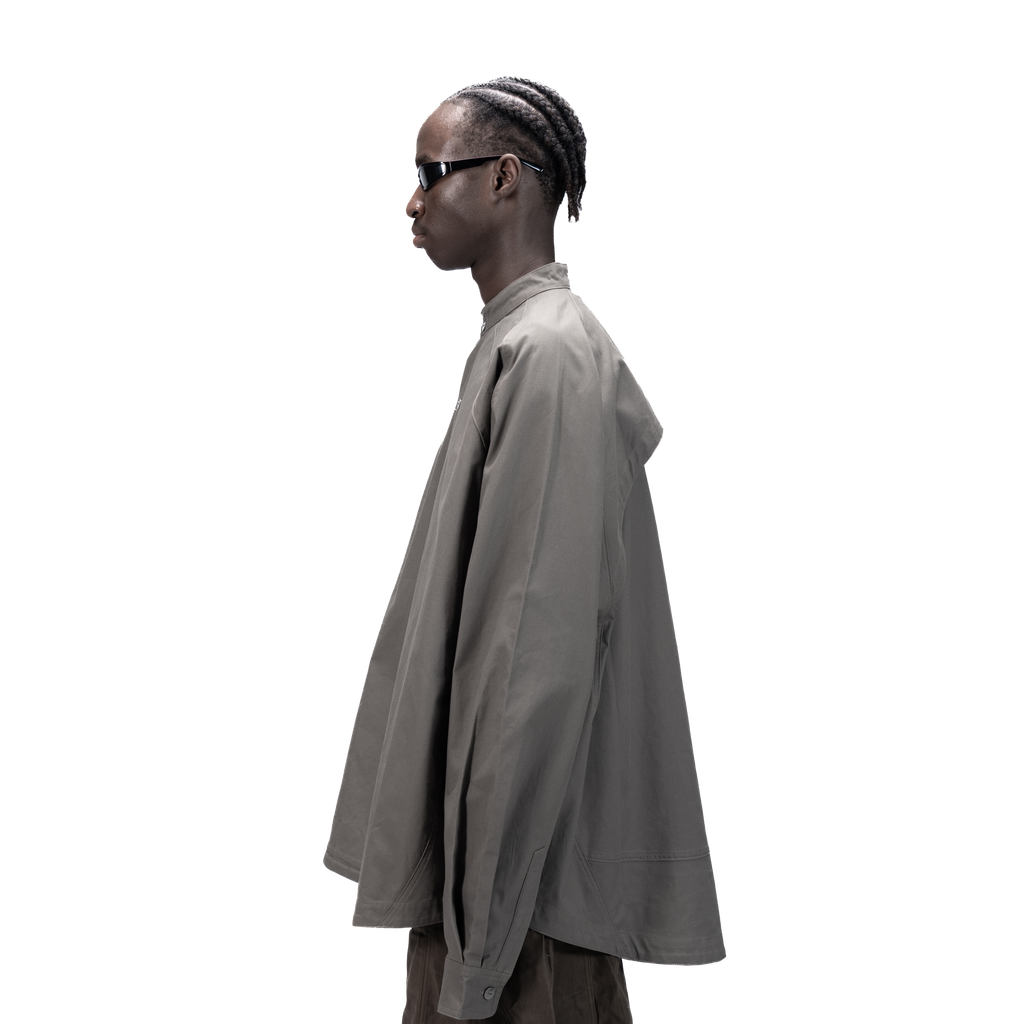 DETACHABLE L-S SHIRT - GREEN