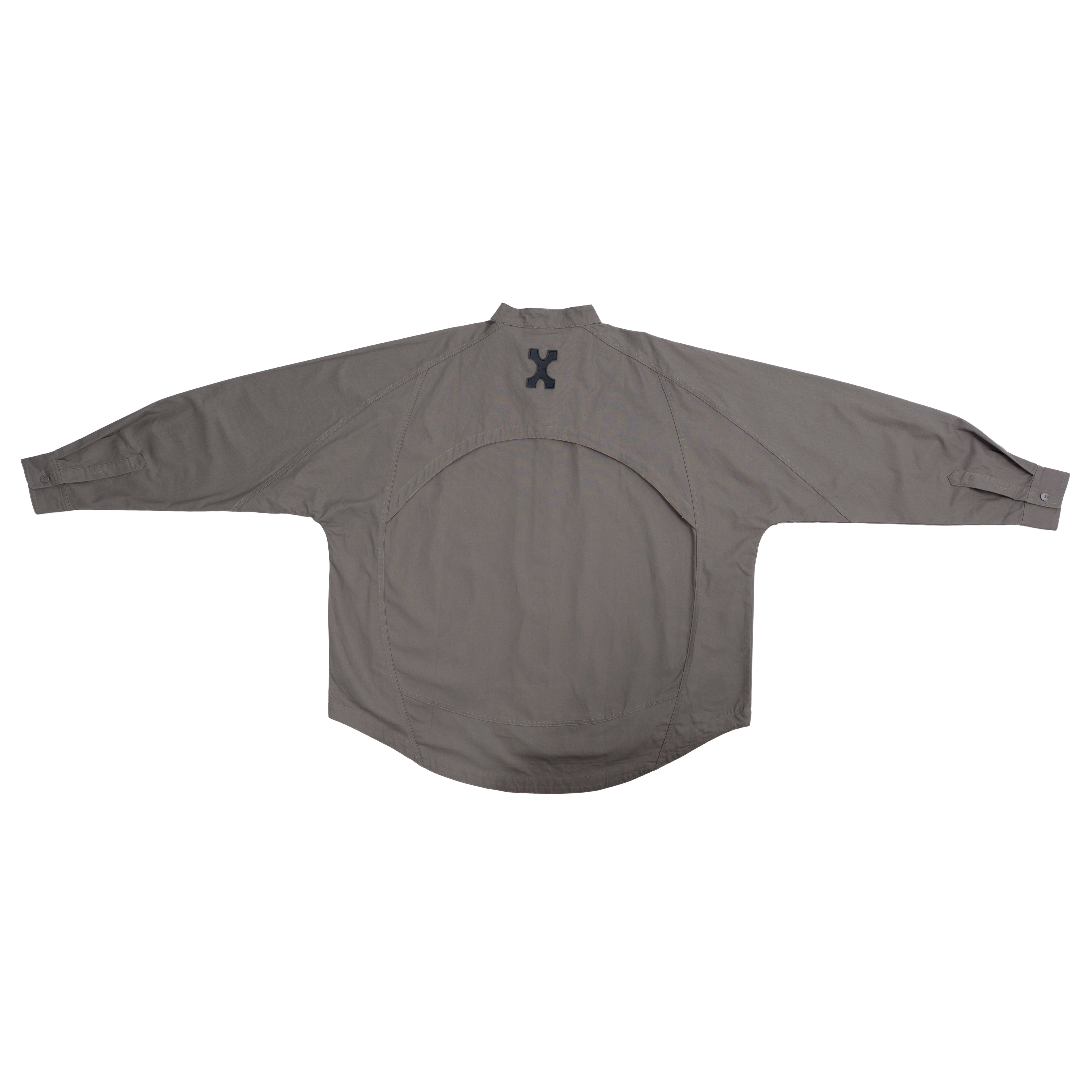 DETACHABLE L-S SHIRT - GREEN