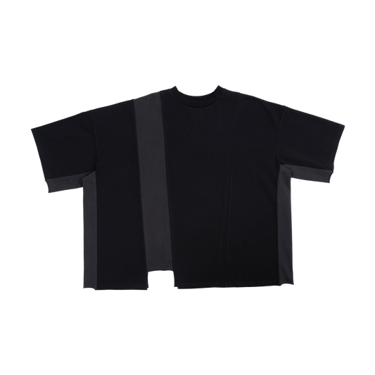 [PRE-ORDER] ASYMMETRICAL T-SHIRT - BLACK