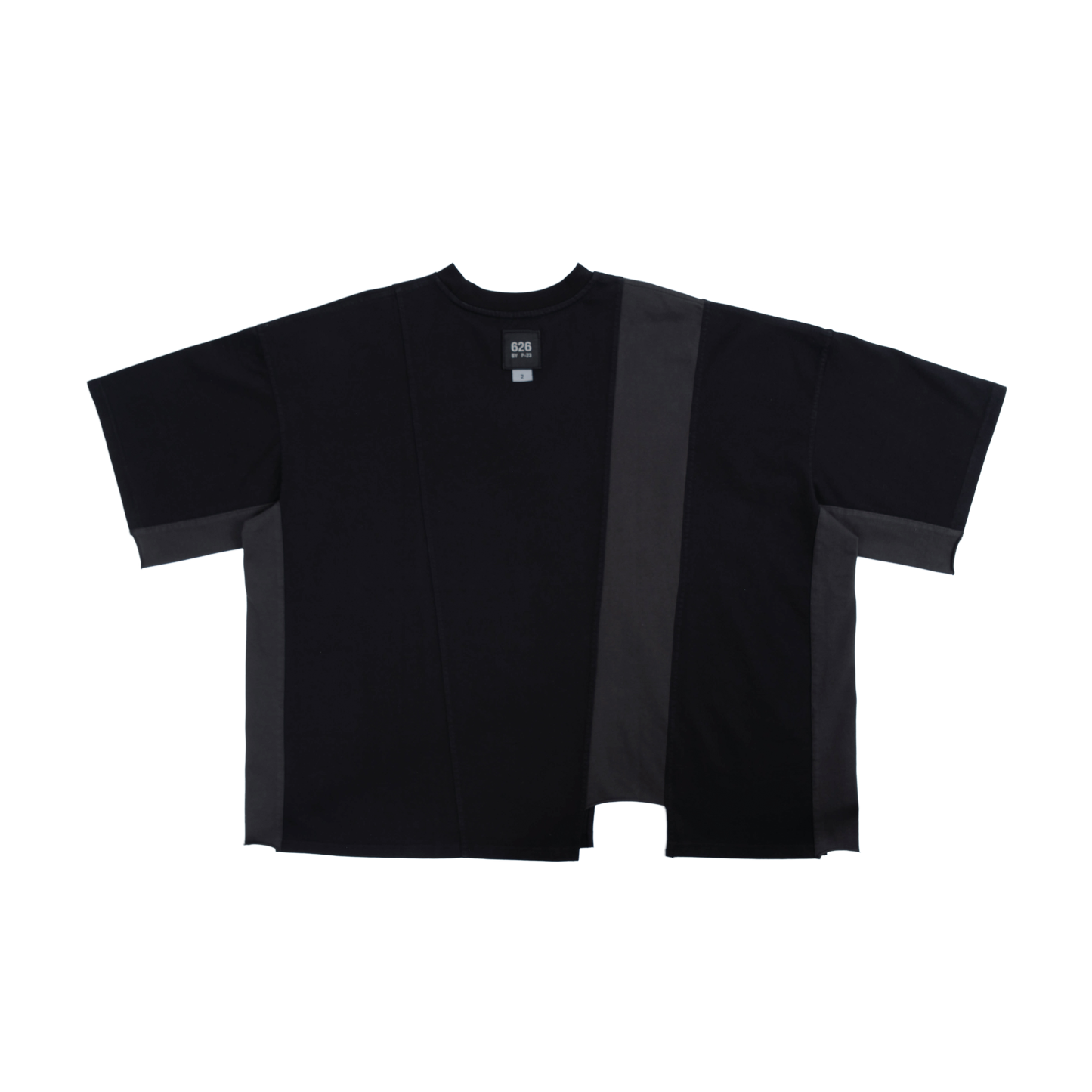 [PRE-ORDER] ASYMMETRICAL T-SHIRT - BLACK