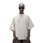 ASYMMETRICAL T-SHIRT - BEIGE