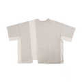 ASYMMETRICAL T-SHIRT - BEIGE