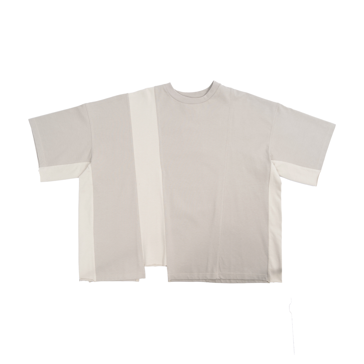 [PRE-ORDER] ASYMMETRICAL T-SHIRT - BEIGE