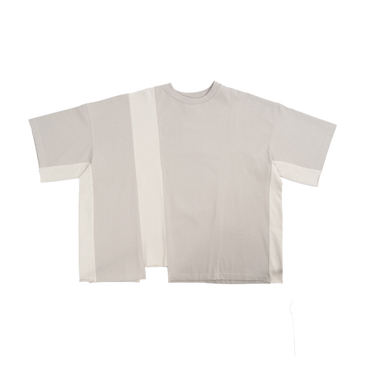 [PRE-ORDER] ASYMMETRICAL T-SHIRT - BEIGE