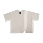 ASYMMETRICAL T-SHIRT - BEIGE