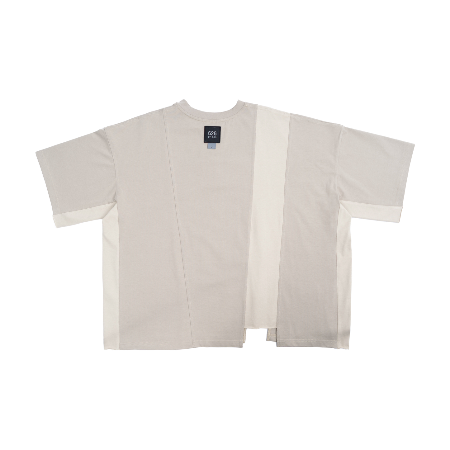 [PRE-ORDER] ASYMMETRICAL T-SHIRT - BEIGE