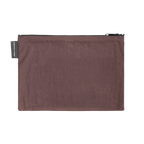 WAX CANVAS POUCH SET - DARK BROWN
