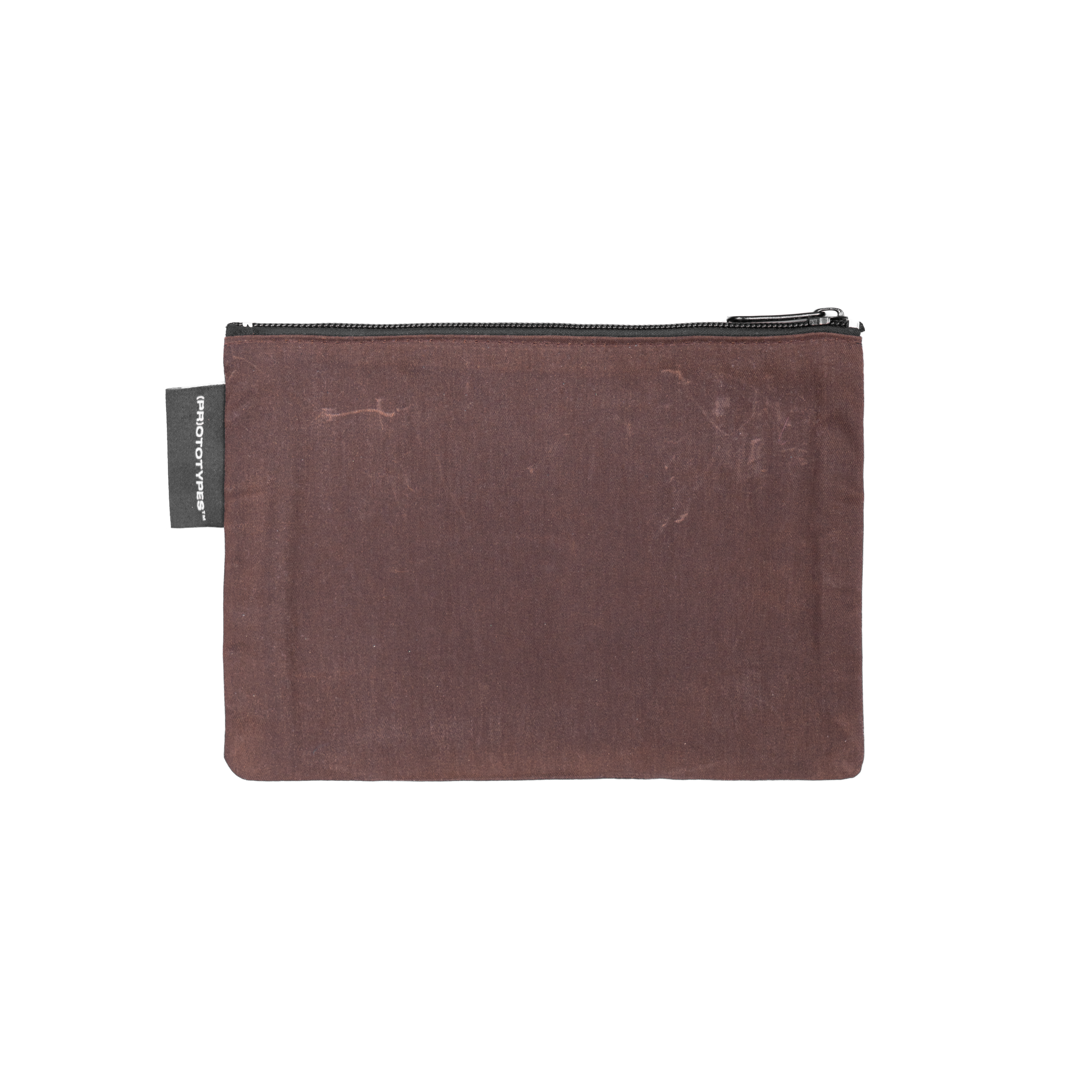 WAX CANVAS POUCH SET - DARK BROWN