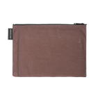 WAX CANVAS POUCH SET - BROWN