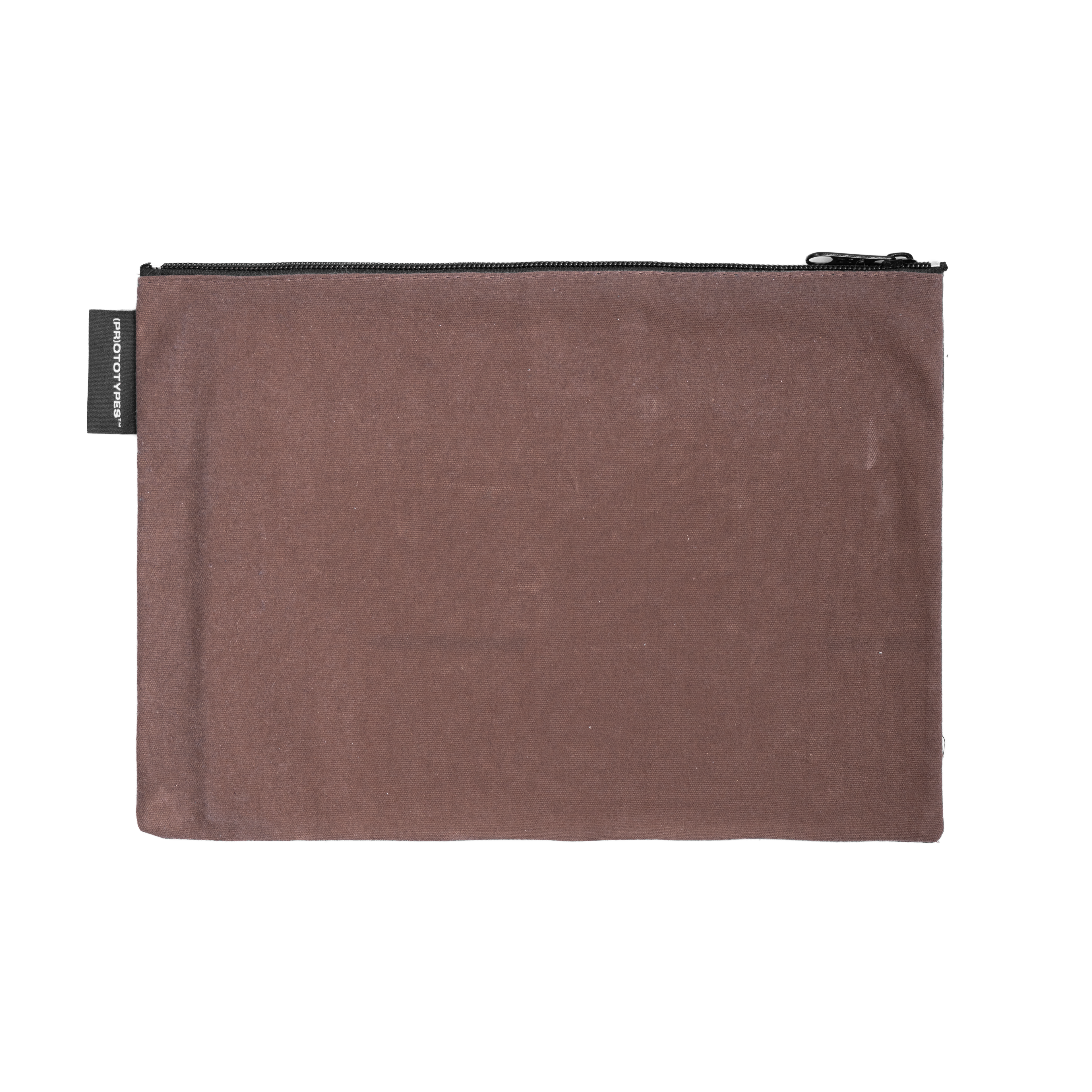 WAX CANVAS POUCH SET - BROWN