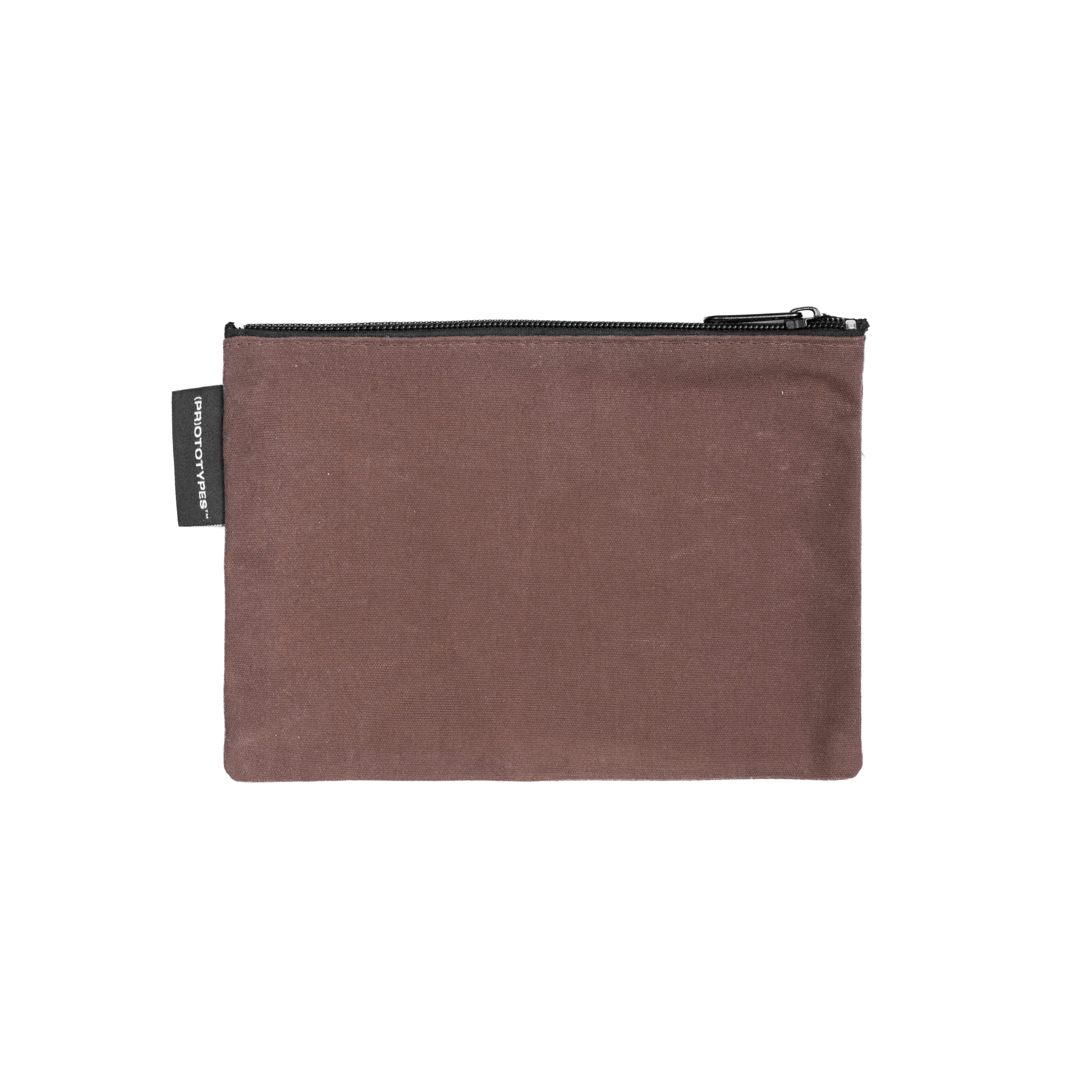 WAX CANVAS POUCH SET - BROWN