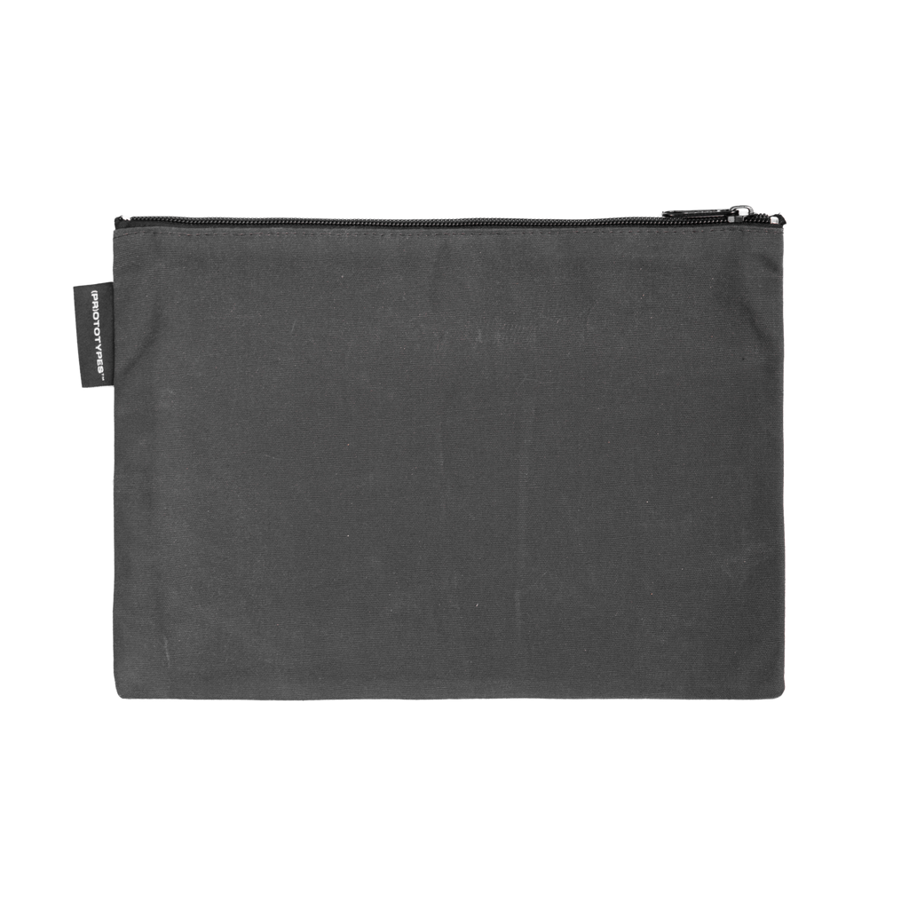 WAX CANVAS POUCH SET - LIGHT BROWN
