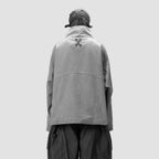 BAT PANEL PARKA - GREY