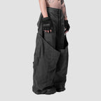 DOUBLE LAYER PANTS - GREY