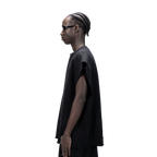 626 BAT PANEL TANK TOP - BLACK