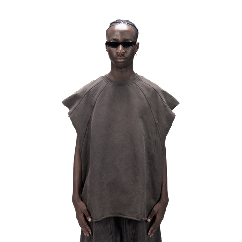 626 BAT PANEL TANK TOP - GREY