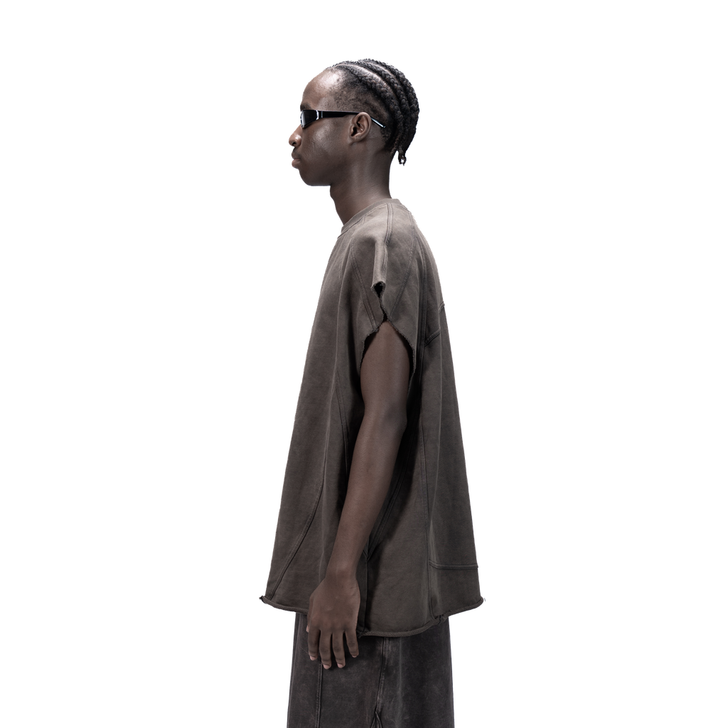 626 BAT PANEL TANK TOP - GREY